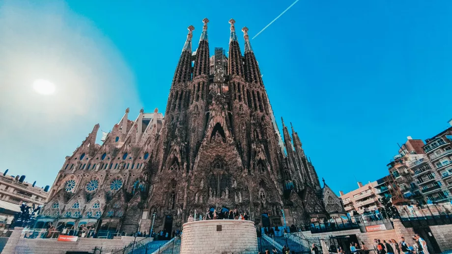 Fațada Sagrada Família