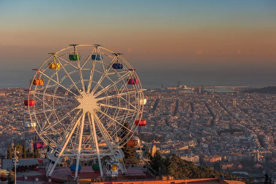 Roata Ferris pe Tibidabo