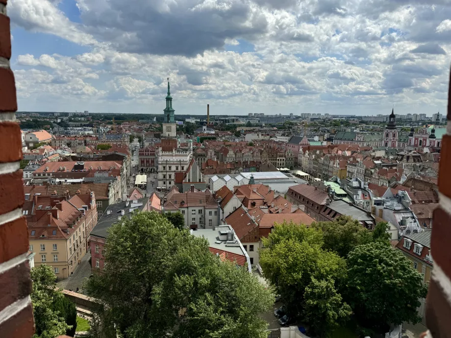 Vedere de la Castelul Regal din Poznan