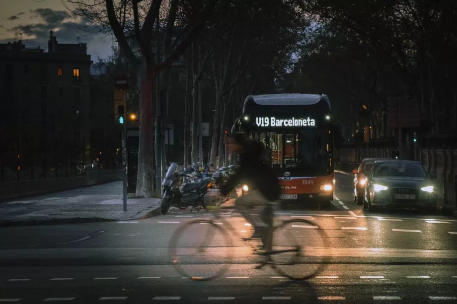 Autobuz în Barcelona