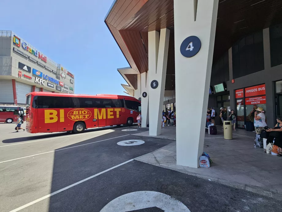 Stația de autobuz Varna