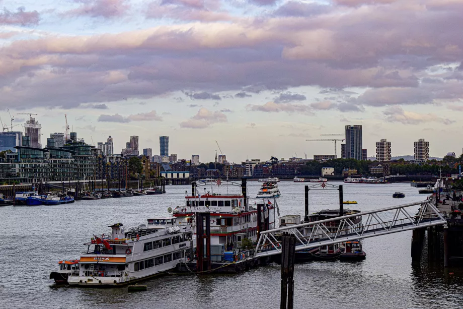 Transport maritim la Londra