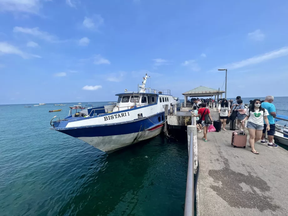 Bluewatter barca Bistari pe Tioman