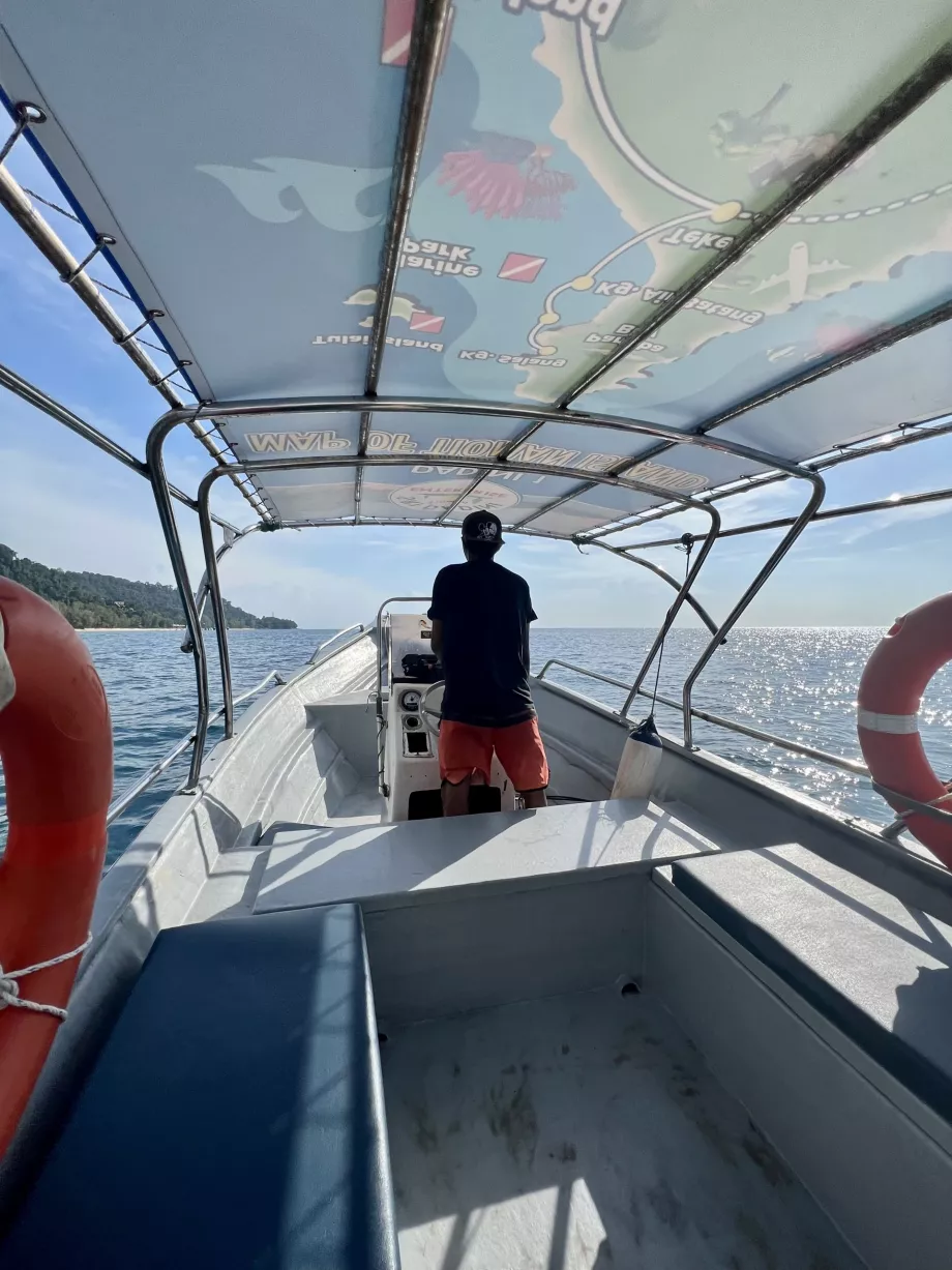 Taxi pe mare către Tioman