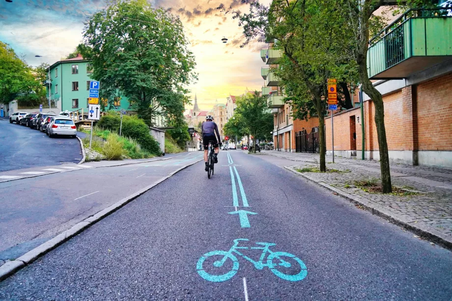 Piste de biciclete în Göteborg