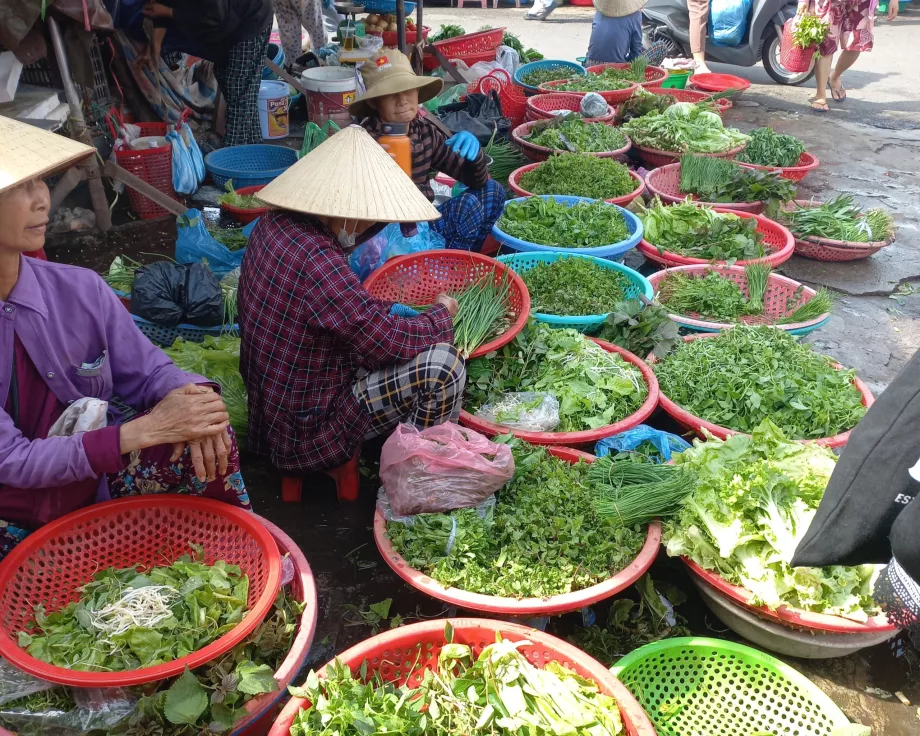 Piața de dimineață, Hoi An, Vietnam